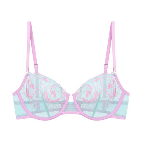 Dora Larsen Marta Floral Embroidery Underwire Bra